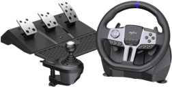 PXN V9 Gen2 Racing Wheel with Pedals and Shifter (PC, PlayStation, Xbox, Switch)