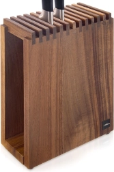 Koka nažu statīvs no riekstkoka ar nodalījumiem