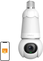 Āra Wi‑Fi kamera spuldzes patronai 2v1 IMOU Bulb Cam 5MP