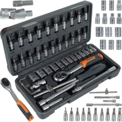 Instrumentu komplekts koferītī 46 gab. BIGSTREN 1/4 ar TORX bitiem