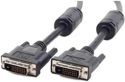 DVI‑D dual link kabelis 1,8 m ar ferīta filtru