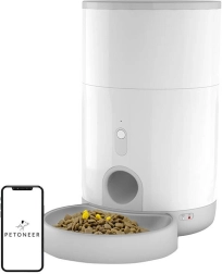 Viedais barības dozators kaķiem un maziem suņiem PETONEER Nutri Mini 2,6 l