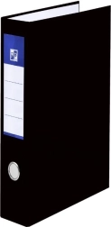 A4 laminēts mapju reģistrators Classic melns