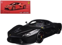 Metāla modelis BBURAGO Ferrari LaFerrari 1:18 matēti melns