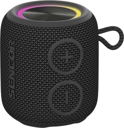 Bluetooth skaļrunis Sencor Sirius 2 Micro, melns, 5 W ar LED un TWS