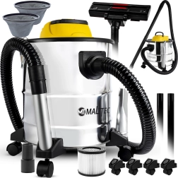 Maltec rūpnieciskais putekļsūcējs TurboVac 20 l ar HEPA filtru