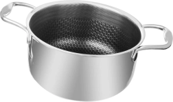 Nerūsējošā tērauda katls COOKCELL 24 cm, 4,8 l ar nelīpošu virsmu