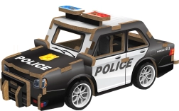 3D wooden police car puzzle