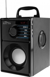 Portatīvais skaļrunis MEDIA‑TECH boombox silver ar Bluetooth 5.1 un FM radio