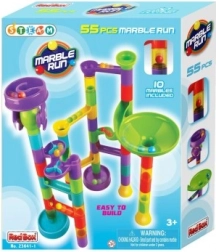 Plastmasas bumbiņu trase, 55 detaļas