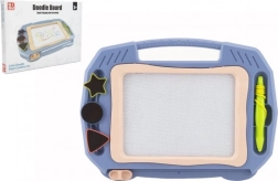 Magnētiskā zīmēšanas tāfele zilā krāsā bērniem