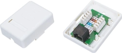 Virsapmetuma UTP ligzda kat. 5e 1× RJ45