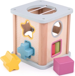 Bigjigs Toys Motor Skills Cube Blue