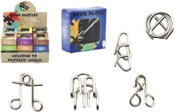 Metāla galvaslauzēju mikss kastītē 5 × 5 cm