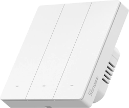 Viedais skārienjutīgais sienas slēdzis Zigbee, 3 kanāli SONOFF ZBM5 86W