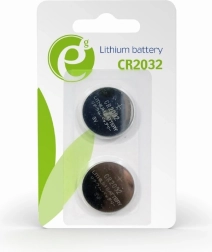 Pogas baterija CR2032, 2 gab.