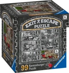 Ravensburger bēgšanas spēle EXIT puzle Spoku muiža: Garāžā 99 gabaliņi
