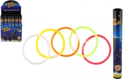 Spīdošas neona rokassprādzes un nūjiņas, 15 gab.