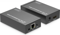 HDMI paplašinātājs 1080p 60 Hz pa Cat 6/6A/7/8 ar IR, komplekts