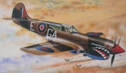 Lidmašīnas modelis Curtiss P-40K Kittyhawk Mk. III 1/72