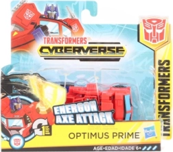 Transformers Cyberverse Optimus Prime vienā solī