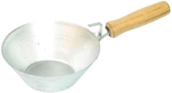 Mūrnieka ķelle ar koka rokturi 180 mm
