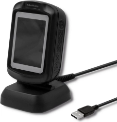 Galda 1D un 2D svītrkodu skeneris ar USB