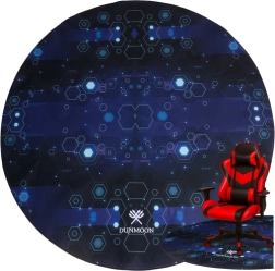 Aizsargpaklājs spēļu krēslam DUNMOON apaļš 120 cm x 4 mm