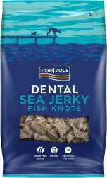 Fish4Dogs Dental Sea zobu kārumi suņiem no jūras zivs – mezgliņi 500 g