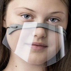 Mini vairogs mutei un degunam – pelēks