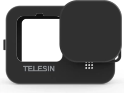 Silikona futrālis GoPro Hero 9, 10, 11, 12, melns