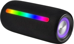 Tracer Stripe TWS Bluetooth skaļrunis ar RGB, melns