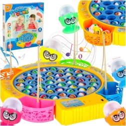 Ģimenes prasmju spēle makšķerēšana – 45 zivtiņas un 4 makšķeres