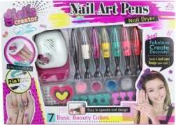 Radošā nagu dekorēšanas komplekts bērniem