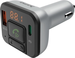 FM raidītājs ar Bluetooth un 20 W lādētāju