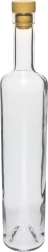 Stikla pudele MARINA 500 ml ar korķi