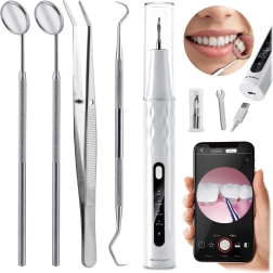 Ultrasonic scaler with built-in camera BERDSEN – 4 modes, LED light, USB-C