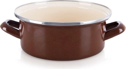 Emalēts katls Brown 20,5 cm, 2,2 l