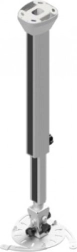 Griestu projektora stiprinājums PMV300W, balts, 30 kg, garums 1000–1700 mm
