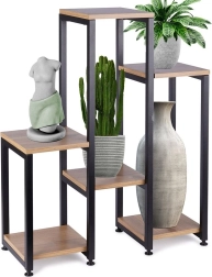Metāla sešstāvīgs puķu statīvs 80 cm