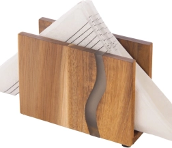 Koka salvešu turētājs River 12 × 8,5 cm