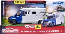Majorette Hymer B-Class kempinga auto 19 cm ar gaismām un skaņām