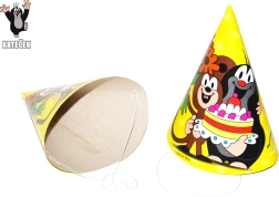 Pārtiju cepurītes ar motīvu Kurmis un viņa draugi