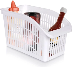 Ventilējams plastmasas organizators ledusskapim 29 × 17 × 16 cm