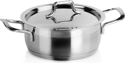 Nerūsējošā tērauda katls ar vāku Anett 16 cm, 1,2 l