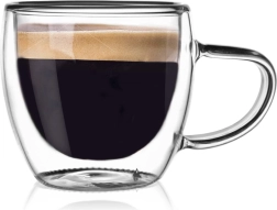Termo glāze ar dubultsienu espressoi 100 ml