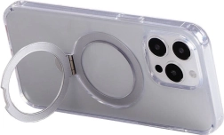 Magnetic case with stand JOYROOM for iPhone 15 Pro, transparent