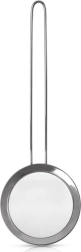 Stainless steel kitchen strainer with long handle 12.5 cm