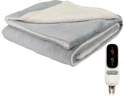 Elektriskā sildāmā sega CozyHeat 160 W, pelēka