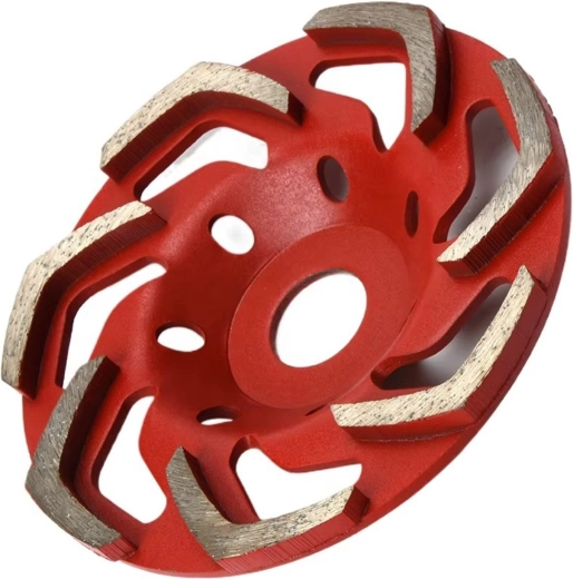 Dimanta slīpēšanas kauss Renew Force Turbo Red 125 mm